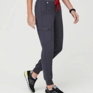 FIGS Charcoal Zamora Jogger Scrub Pants Size Small